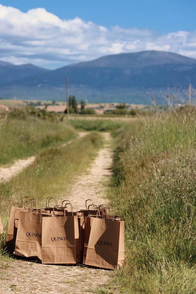 Productos locales ECUS en el campo de Sepúlveda