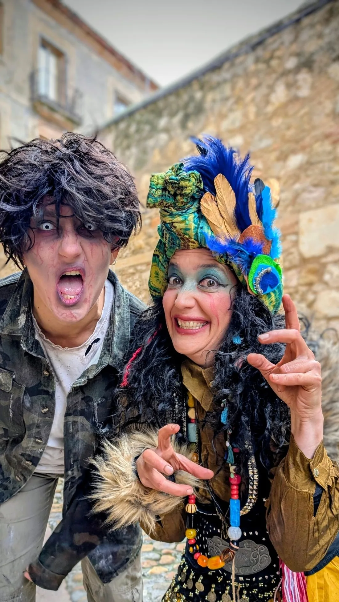 Personajes del Escape Room en Sepúlveda