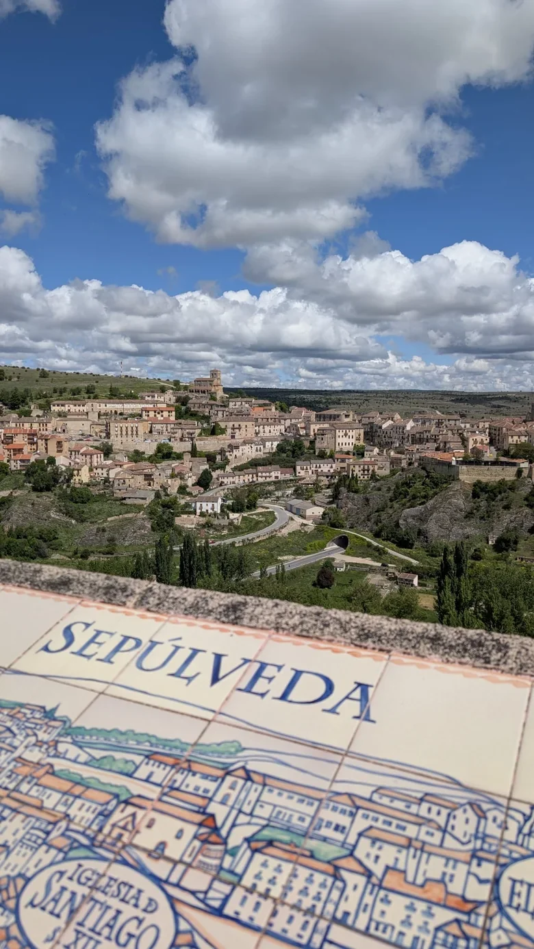 Sepúlveda desde el mirador